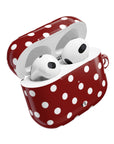Red Polka Dot AirPod Case