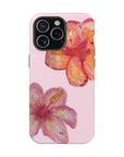 Pink Floras Magsafe Case