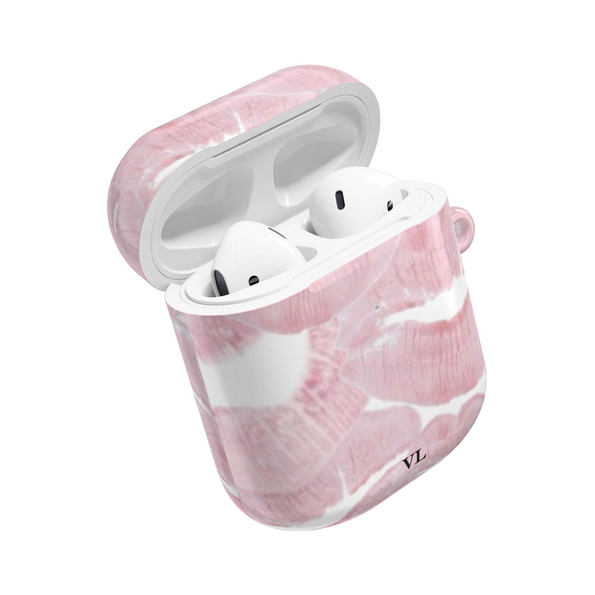 Pink Smooches Print AirPod Case