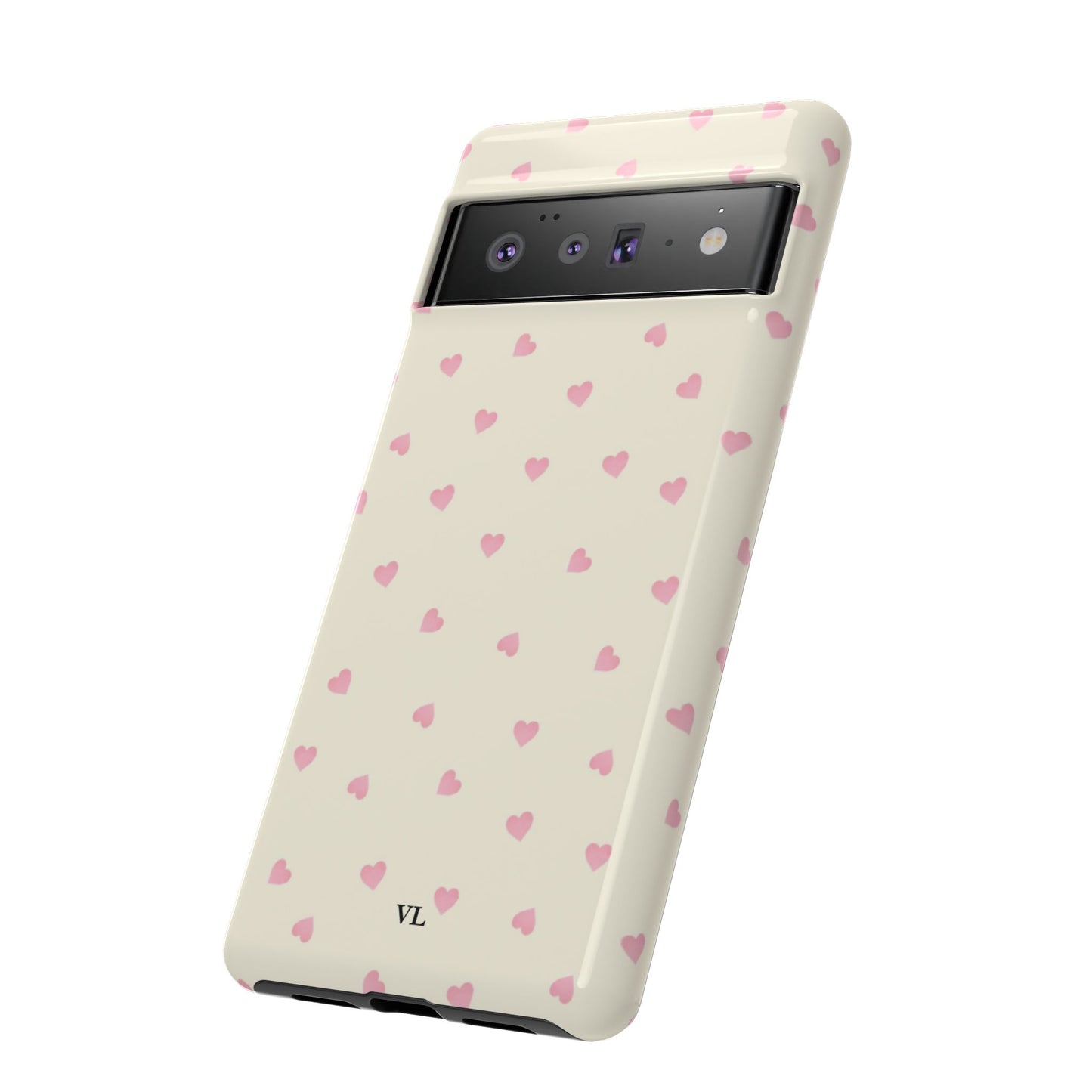 Pink hearts Case