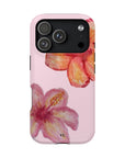 Pink Floras Magsafe Case