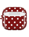 Red Polka Dot AirPod Case