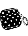 Black Polka Dot AirPod Case