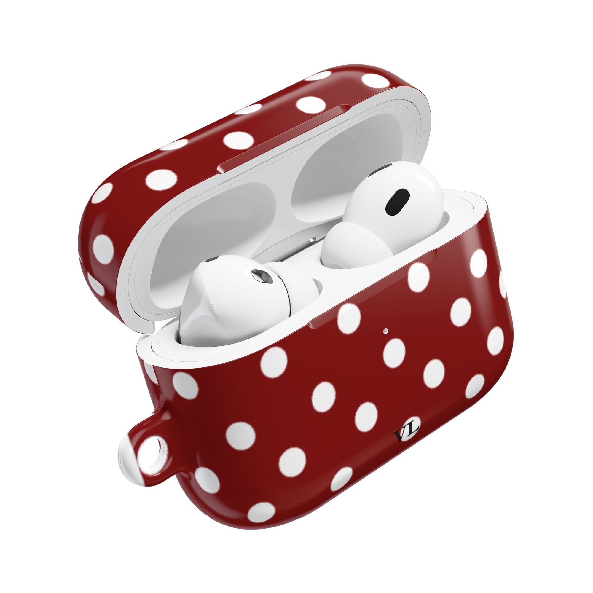 Red Polka Dot AirPod Case