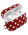 Red Polka Dot AirPod Case