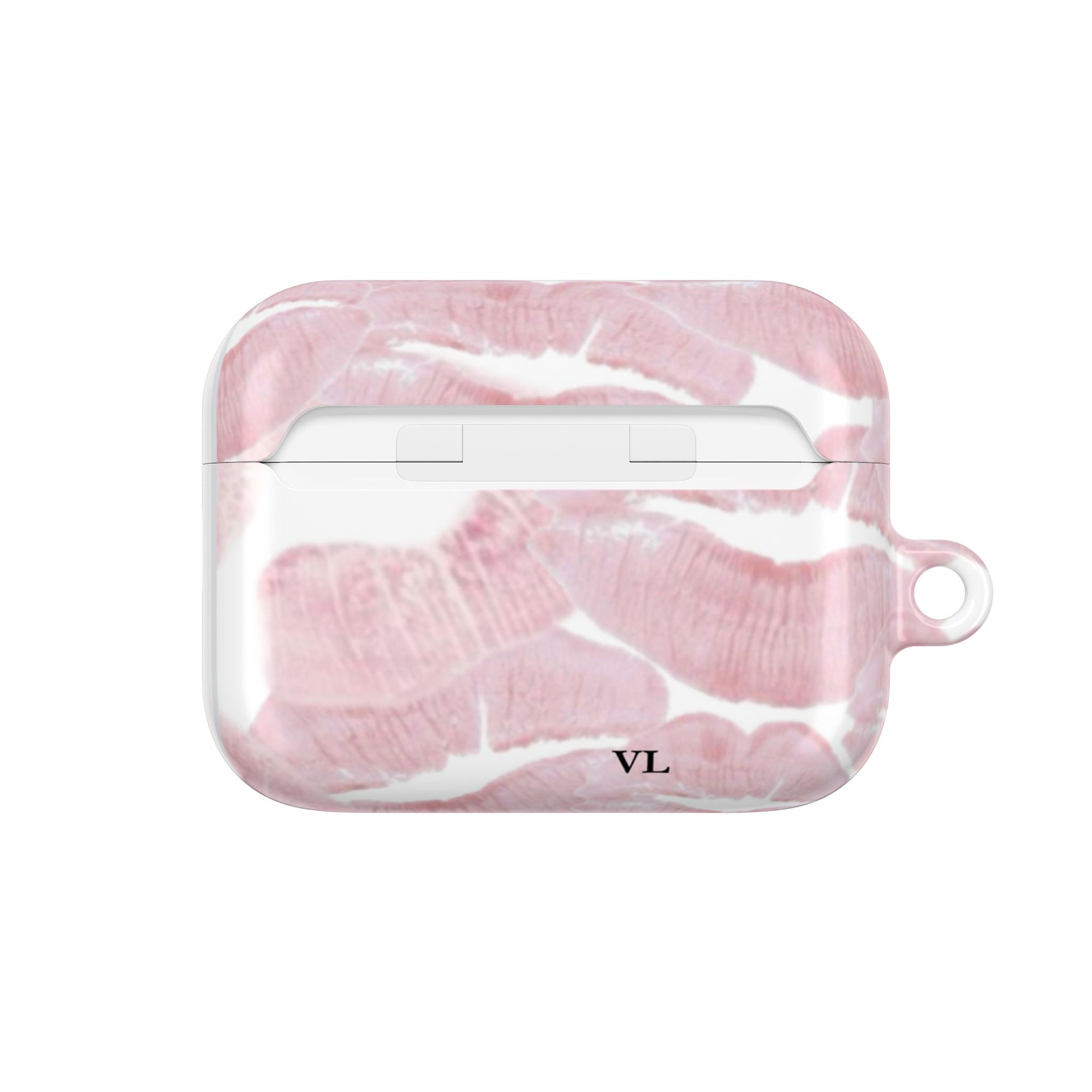 Pink Smooches Print AirPod Case