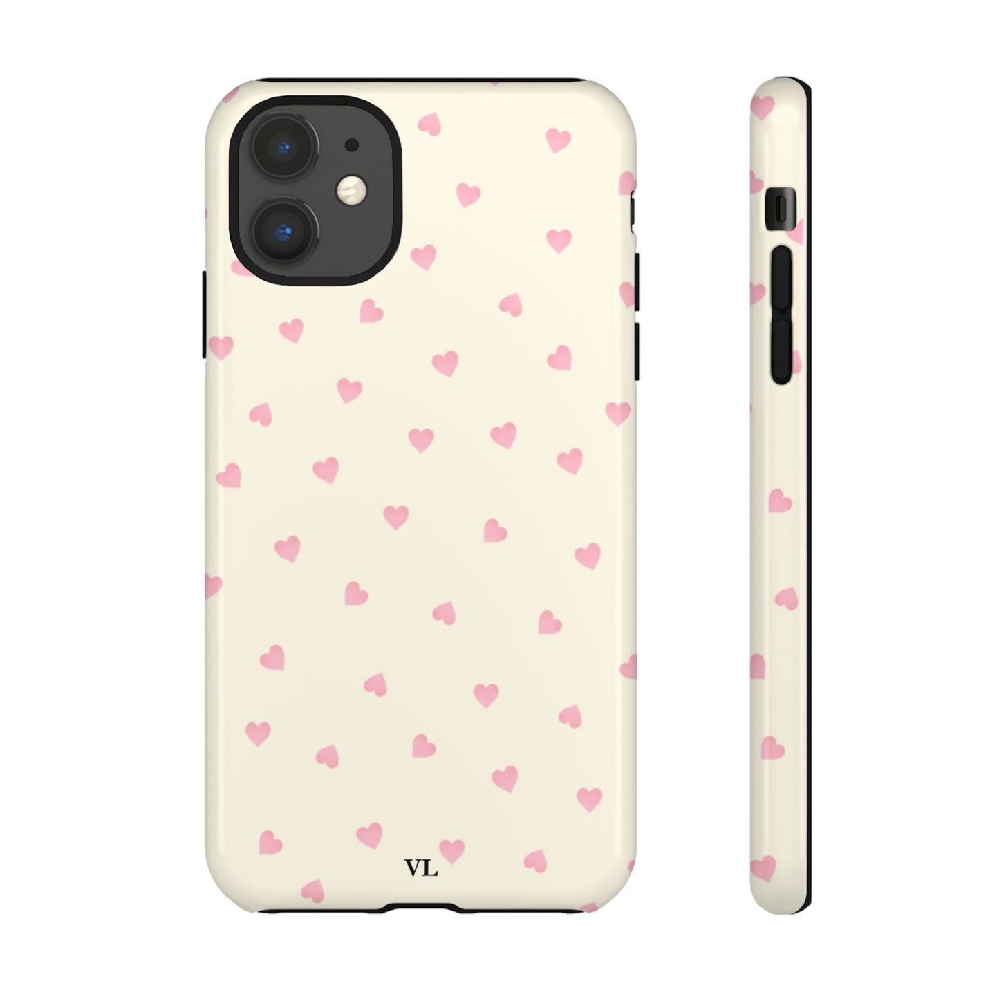 Pink hearts Case