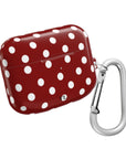 Red Polka Dot AirPod Case