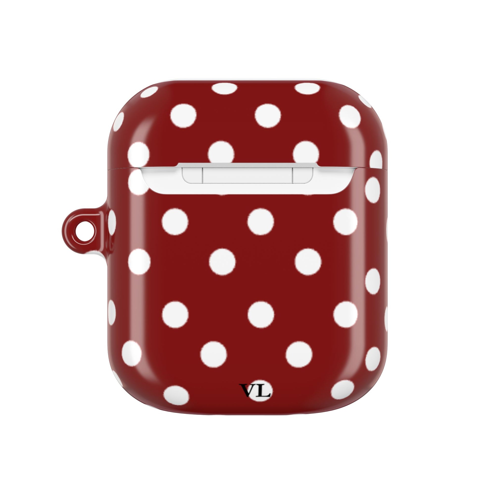 Red Polka Dot AirPod Case