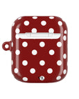 Red Polka Dot AirPod Case