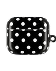 Black Polka Dot AirPod Case