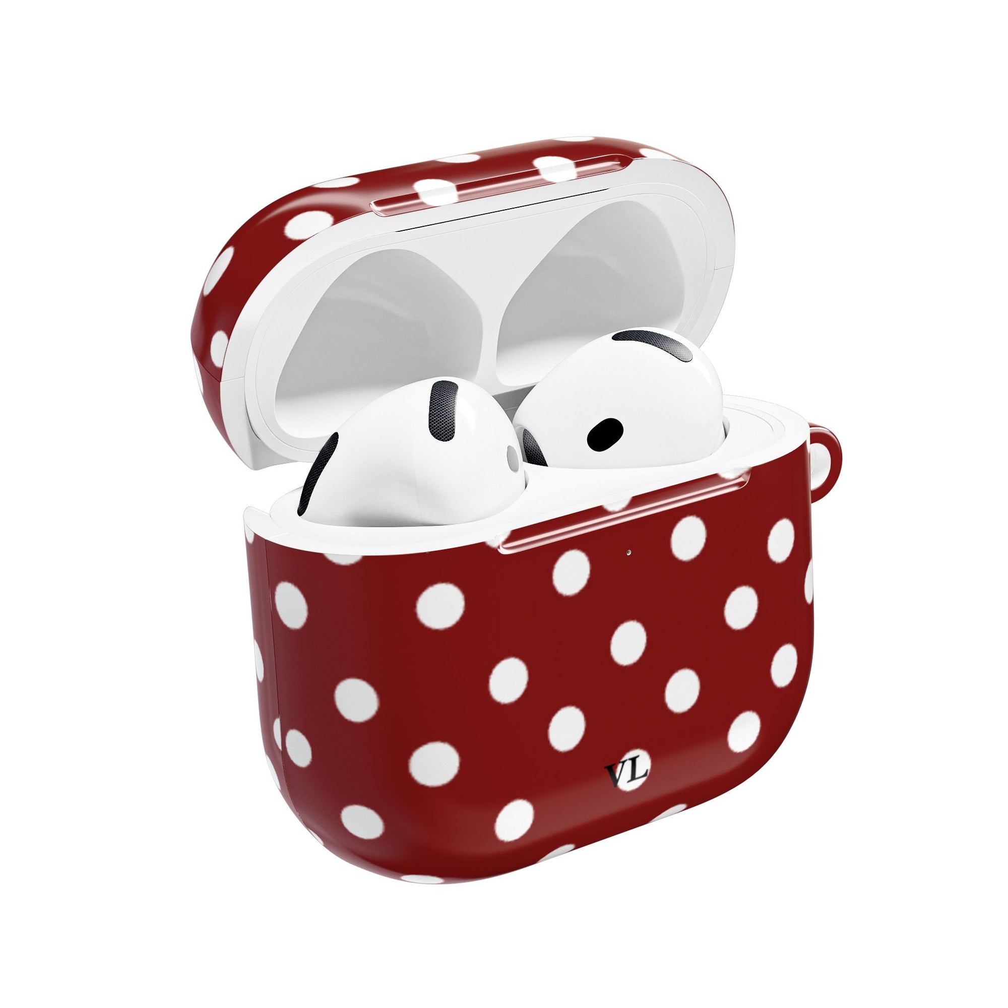 Red Polka Dot AirPod Case