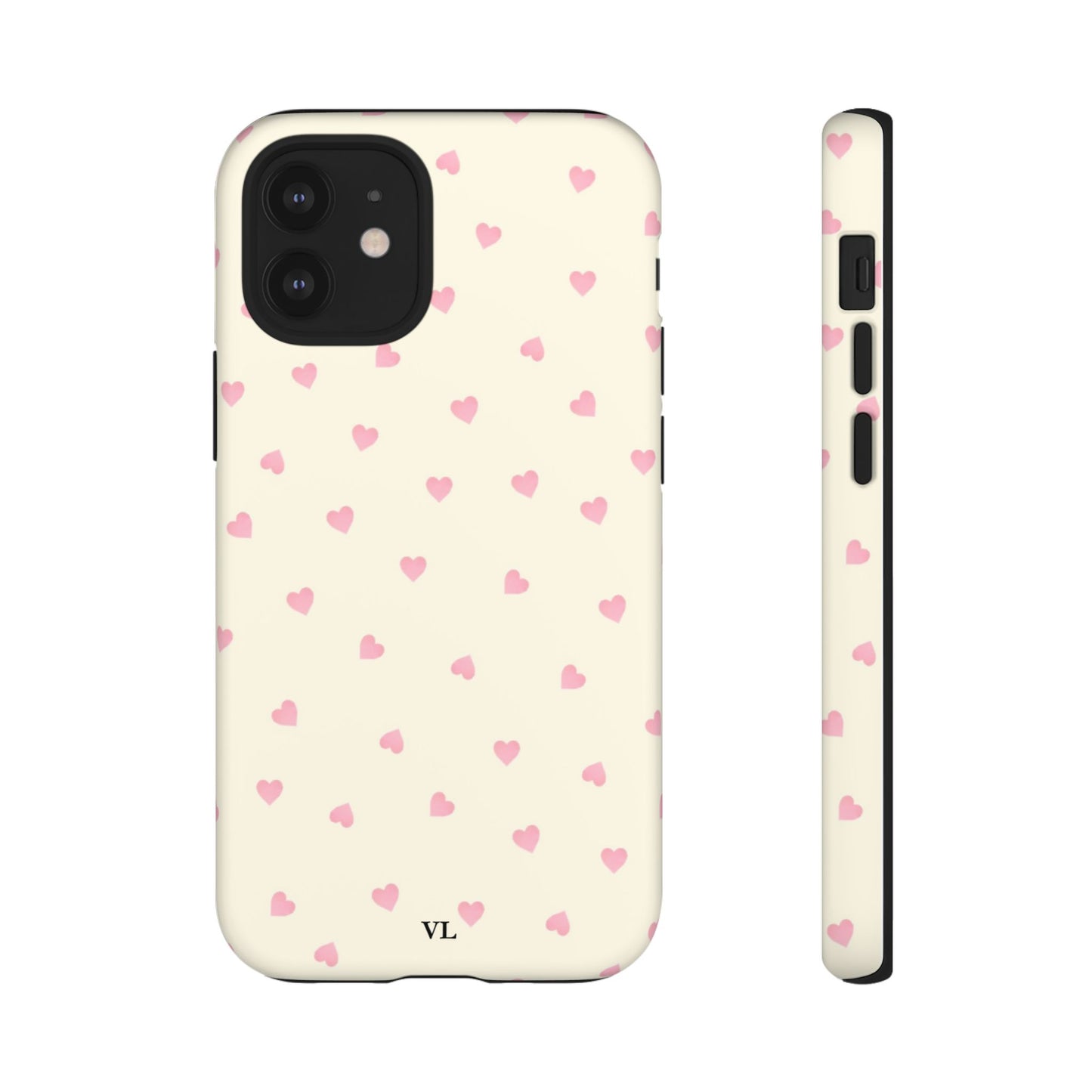 Pink hearts Case