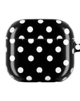 Black Polka Dot AirPod Case