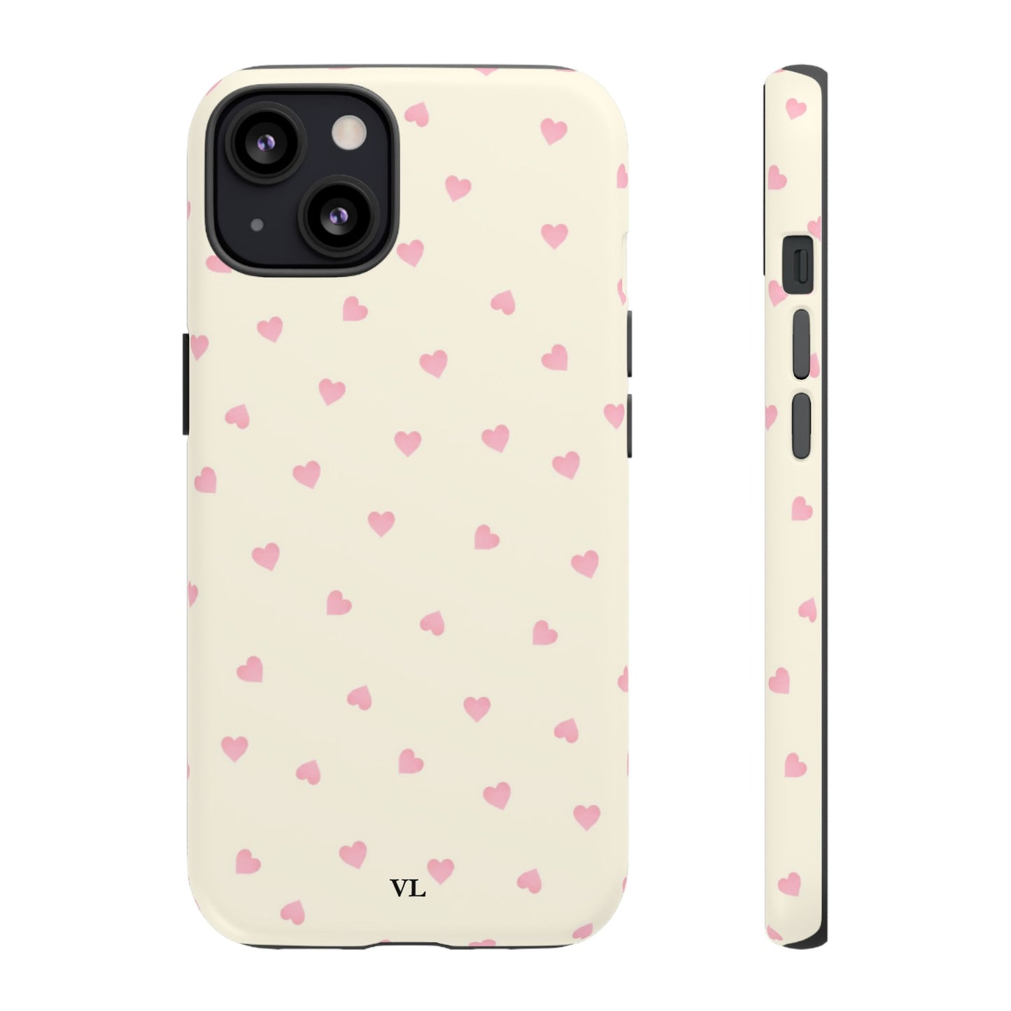 Pink hearts Case