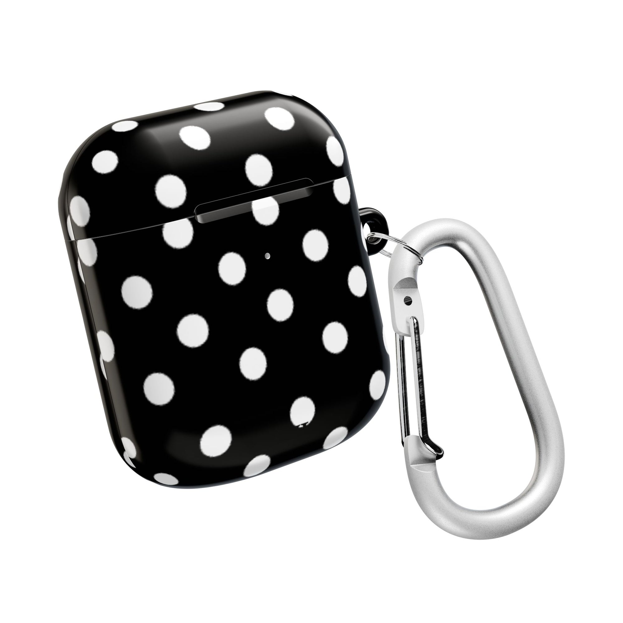 Black Polka Dot AirPod Case