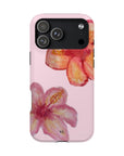 Pink Floras Magsafe Case