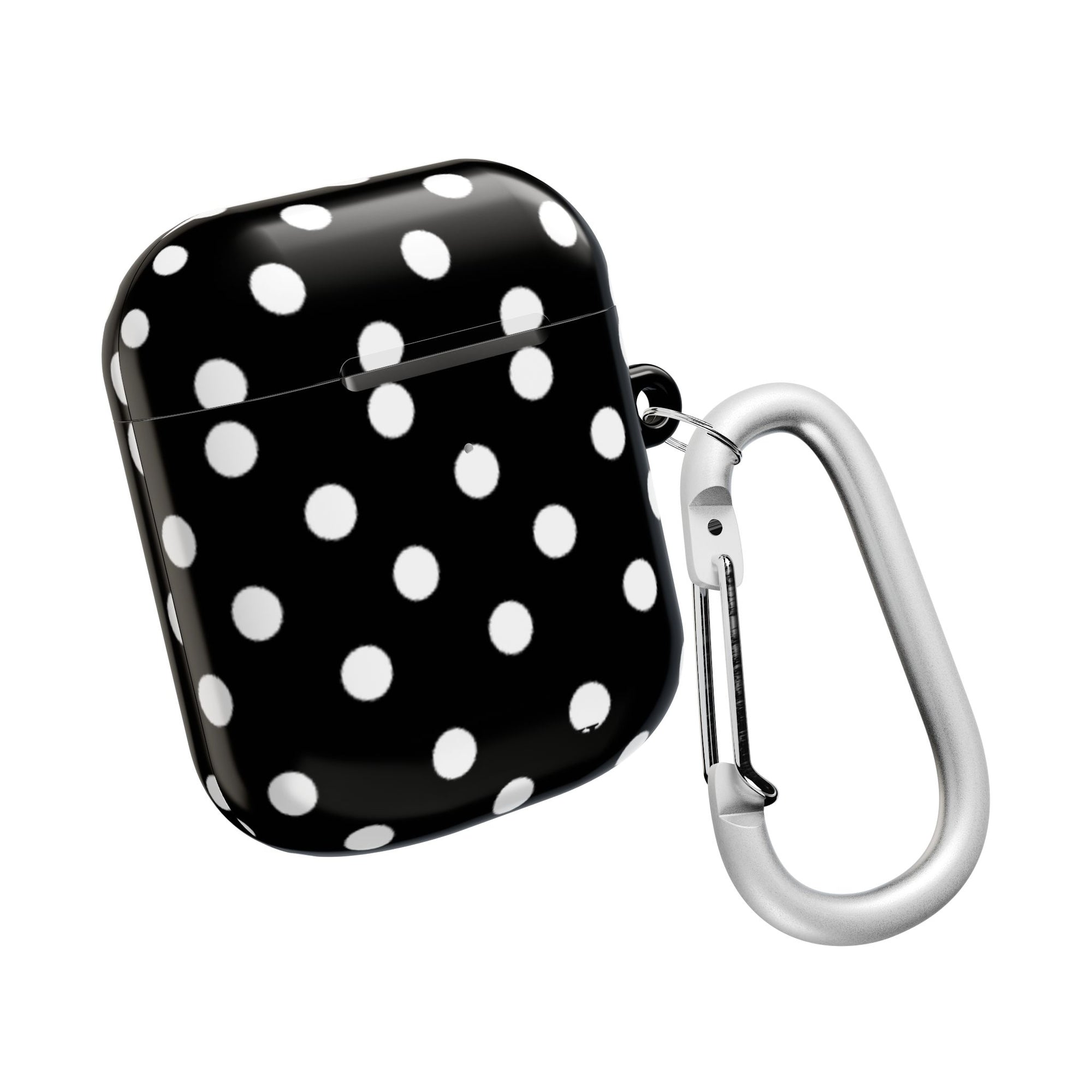 Black Polka Dot AirPod Case