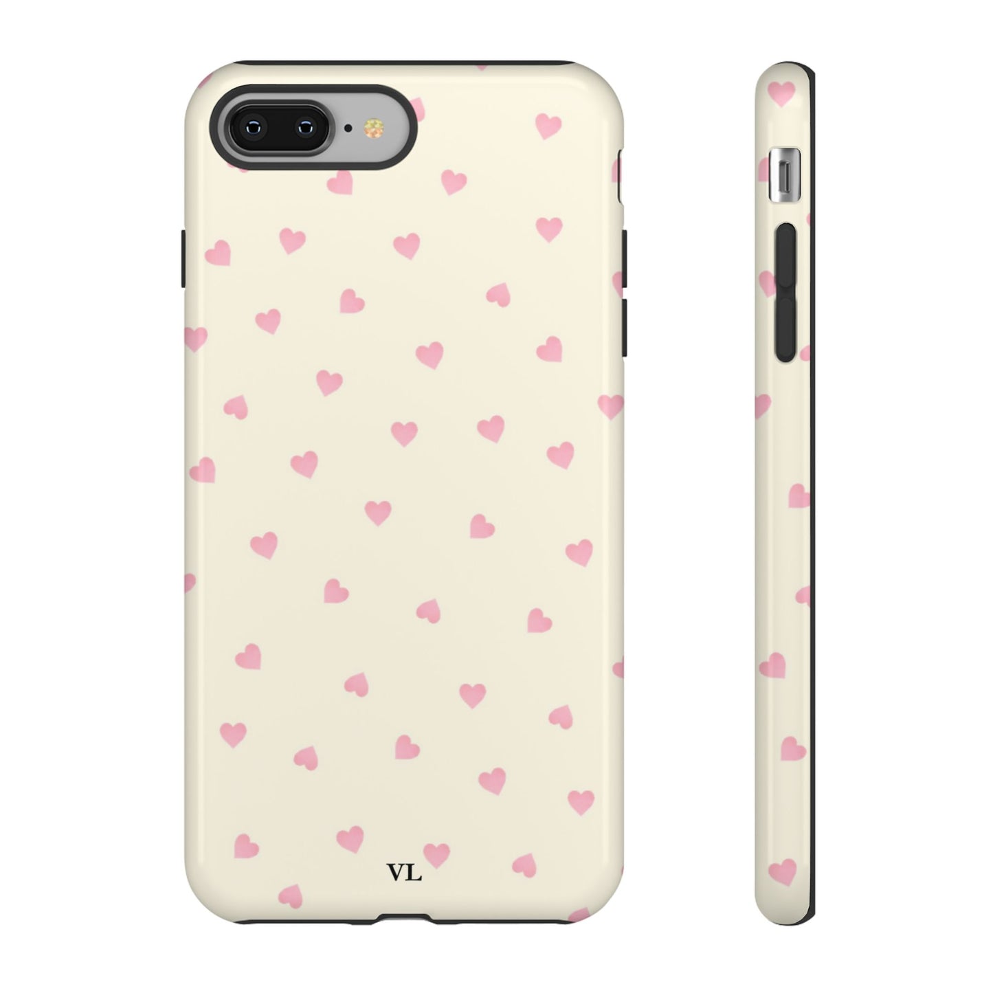 Pink hearts Case