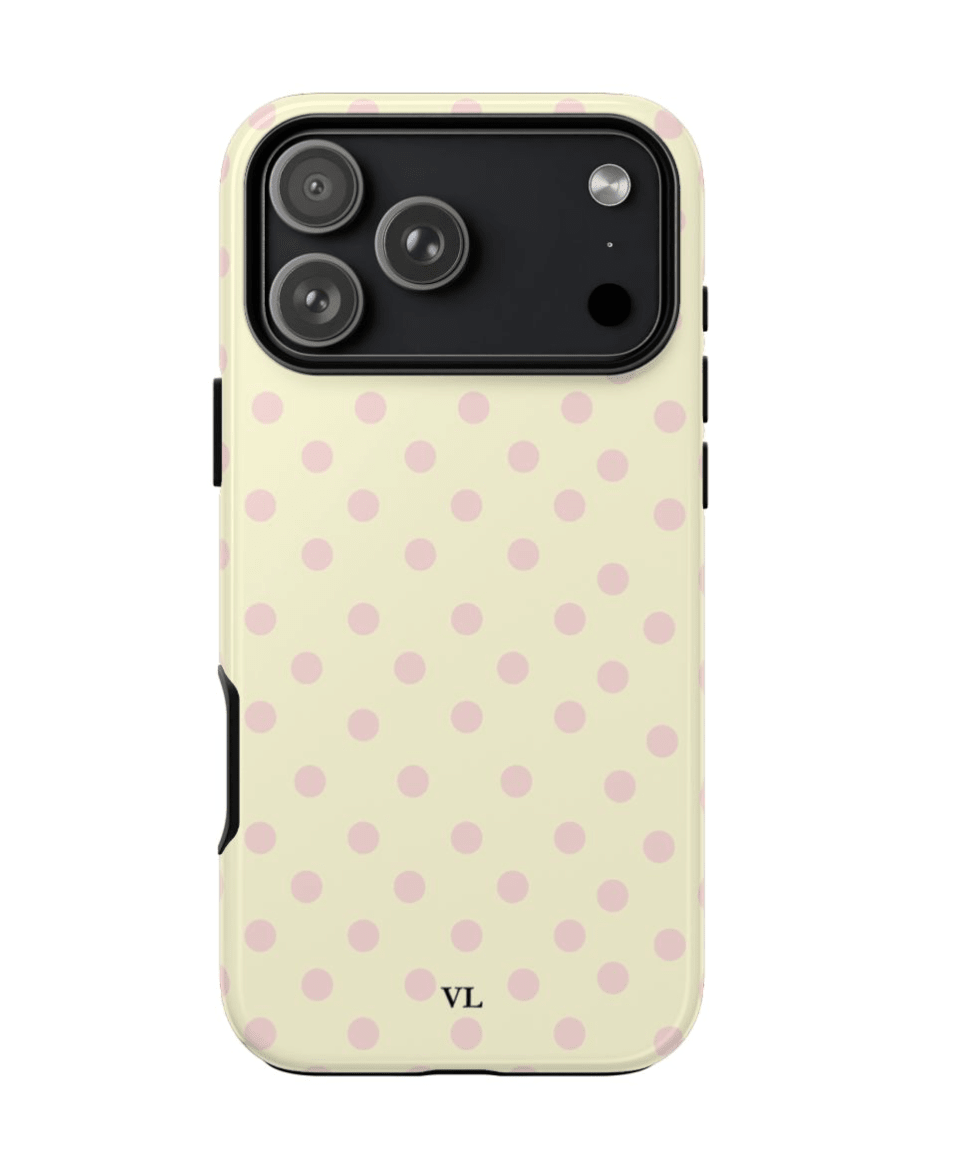 Polka Dot Case - Vanilla Lane