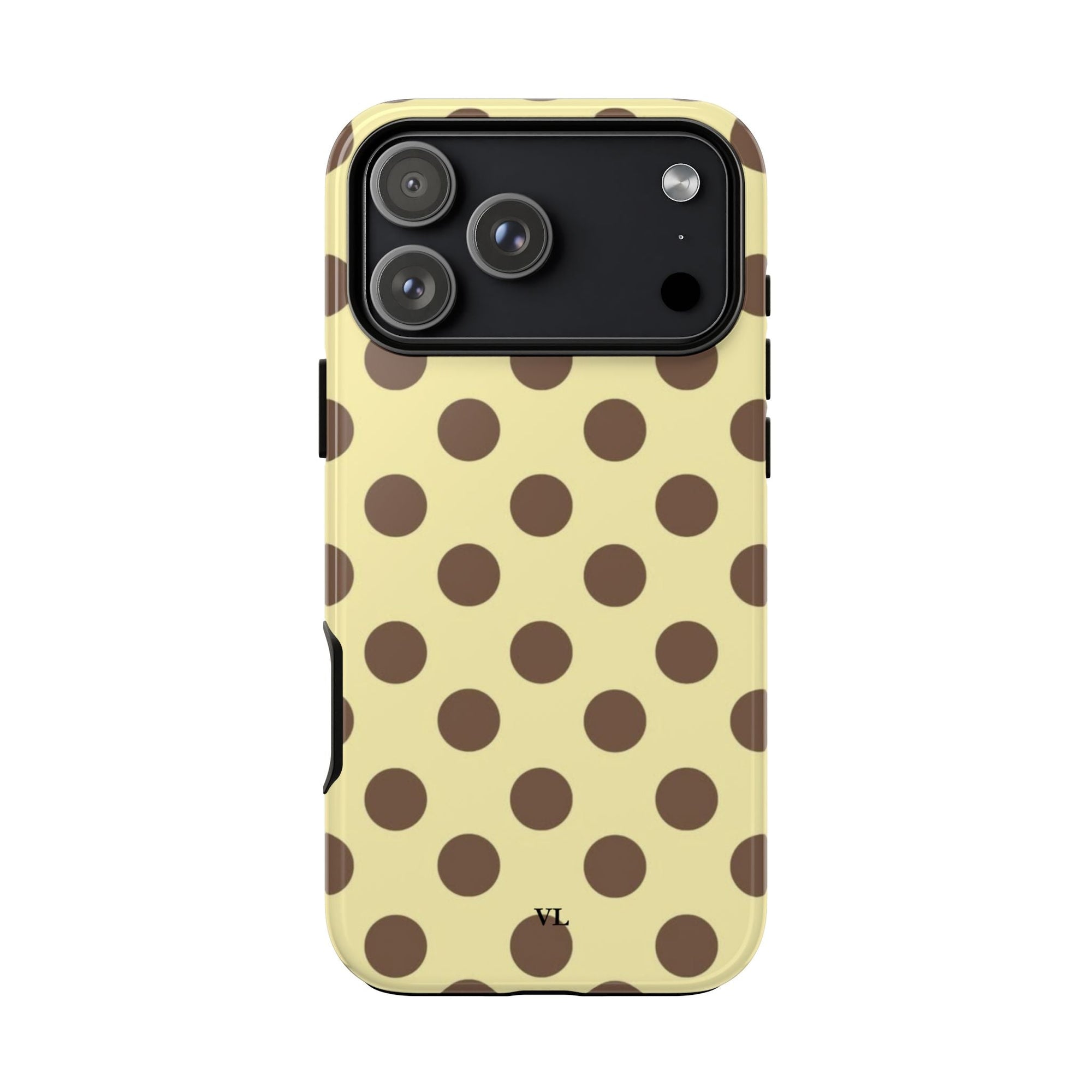 Yellow Polka Dot Case - Vanilla Lane